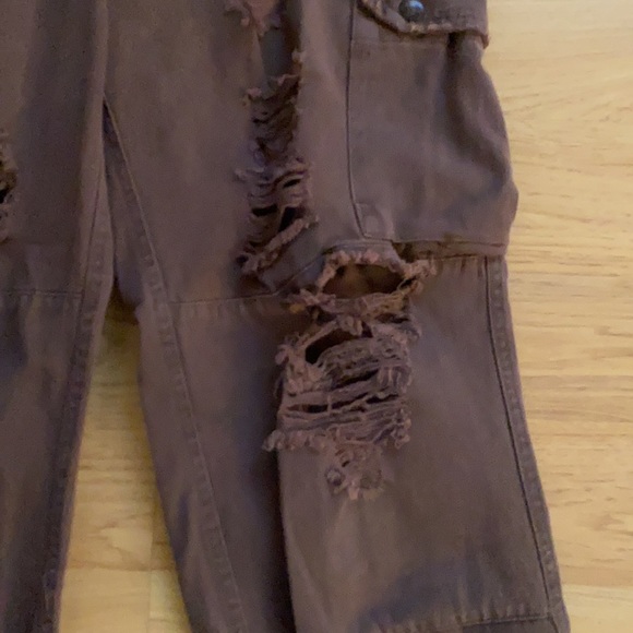 Carmar denim ripped blown cropped jeans - Picture 2 of 5